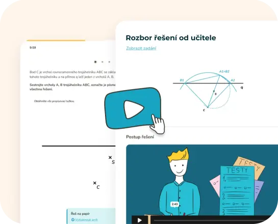 Aplikace: Vysvětlení a doučení látky