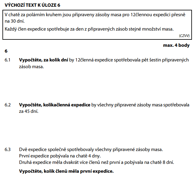 přijímací zkoušky z matematiky nejtěžší úlohy