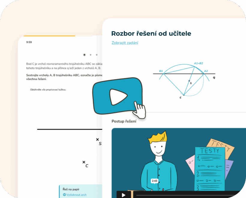 Aplikace: Vysvětlení a doučení látky